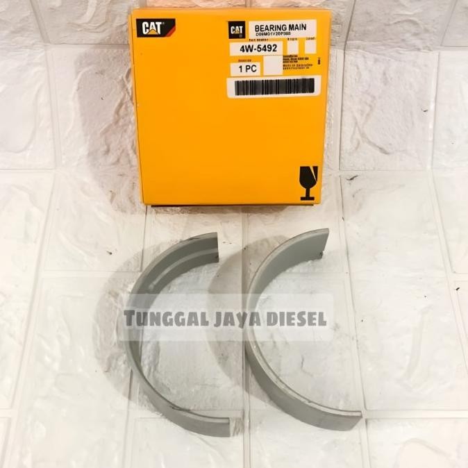 Metal Duduk Bearing Crankshaft Engine 3406 3408 3412 Pn 4W-5492 4W5492 Good Produck