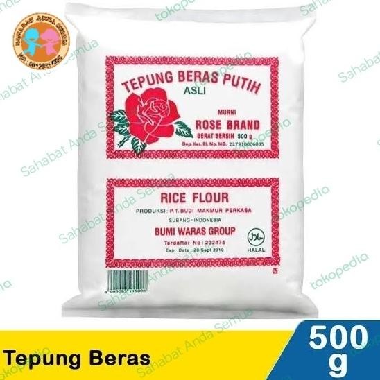 

Terlaris Tepung Beras Rose Brand 500 Gr 1 Pack