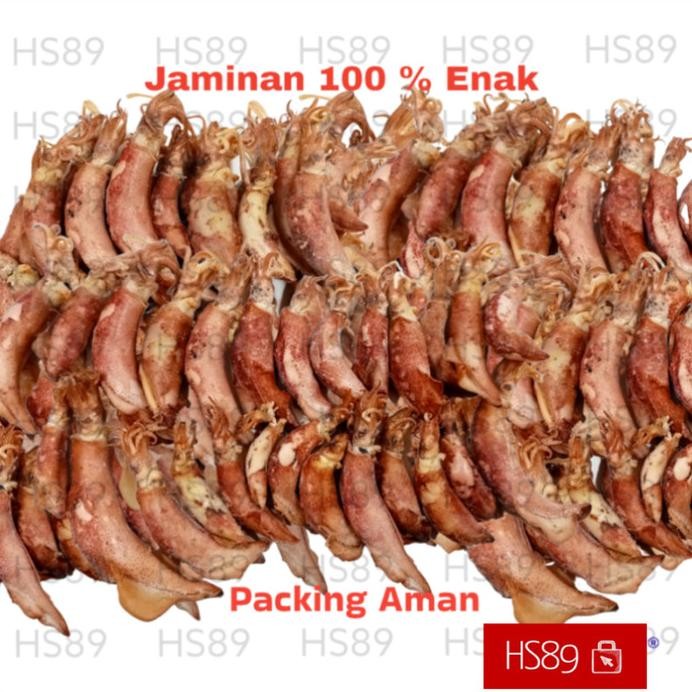 

Terlaris Cumi Asin Kering 250Gr - Cumi Kering - Cumi Telur Telor