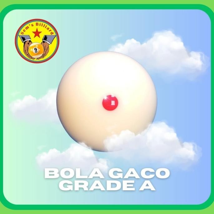 Bola Gaco Titik 6 - Bola Gaco Billiard - Bola Billiard