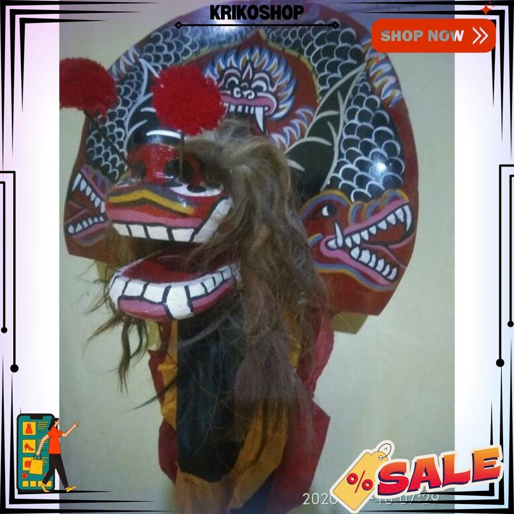 Siap Kirim Barongan Devil Bunyi Keras Barongan Murah Bopo Macan Jaranan
