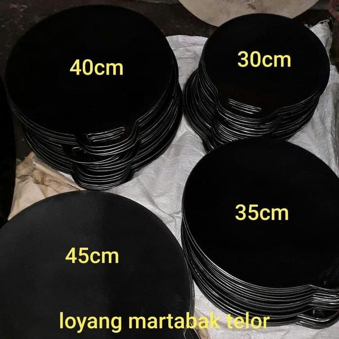 

Terlaris Loyang/Kuali Martabak Telor Kebab Uk.30Cm