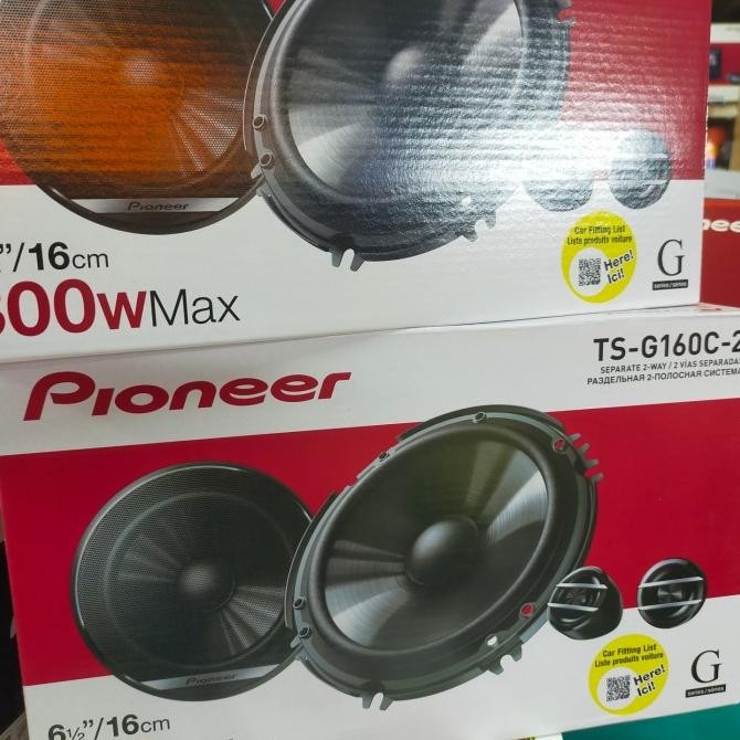New Speaker pioneer TS G160C split