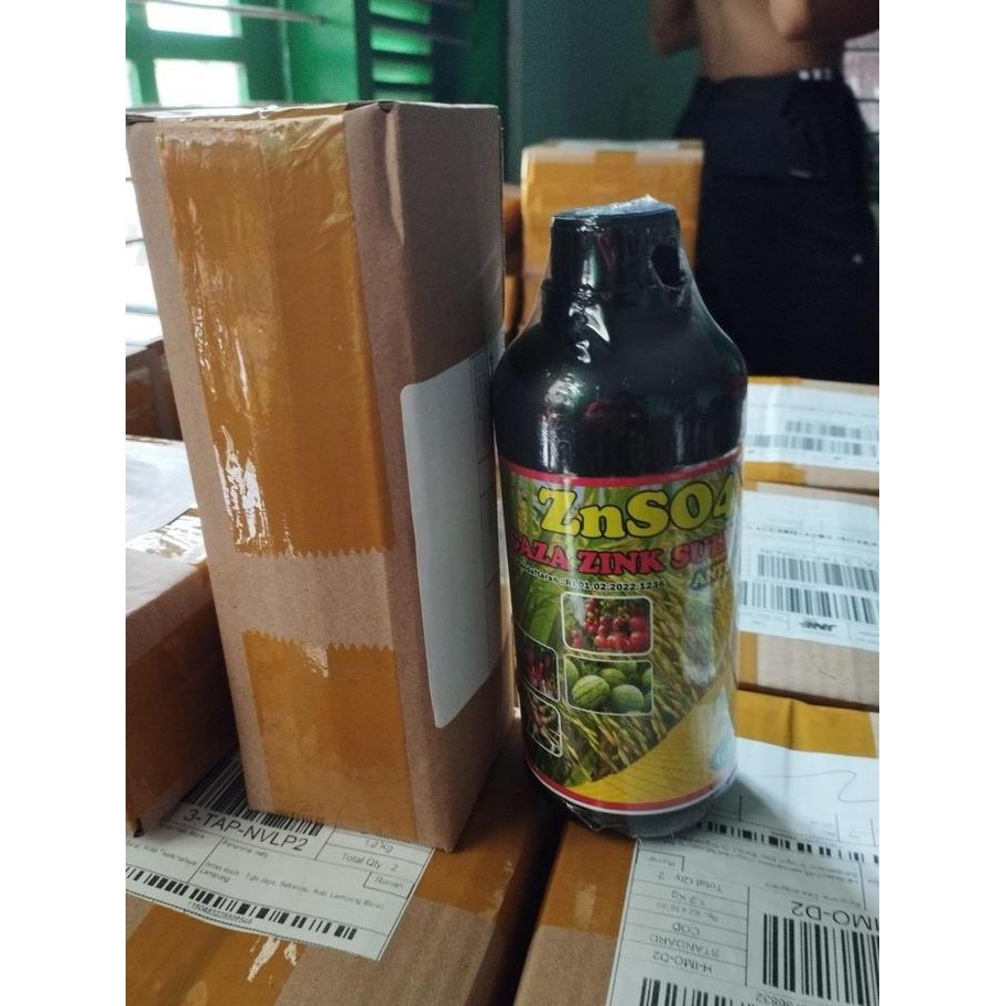 

Terlaris Pupuk Super Znso4 500 Ml Selamatkan Padi Dari Kerdil & Virus Kuning, Hasil Panen Melimpah