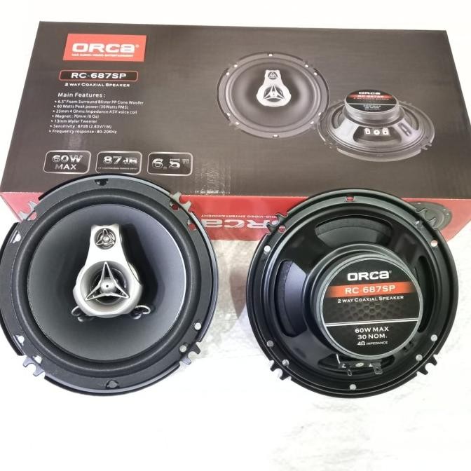 New Speaker Orca RC 687 6 Inch/ Speaker Orca 6.5 Inch
