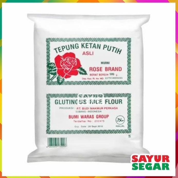 

Terlaris [Cinere] Tepung Beras Ketan Putih [500G] Rose Brand