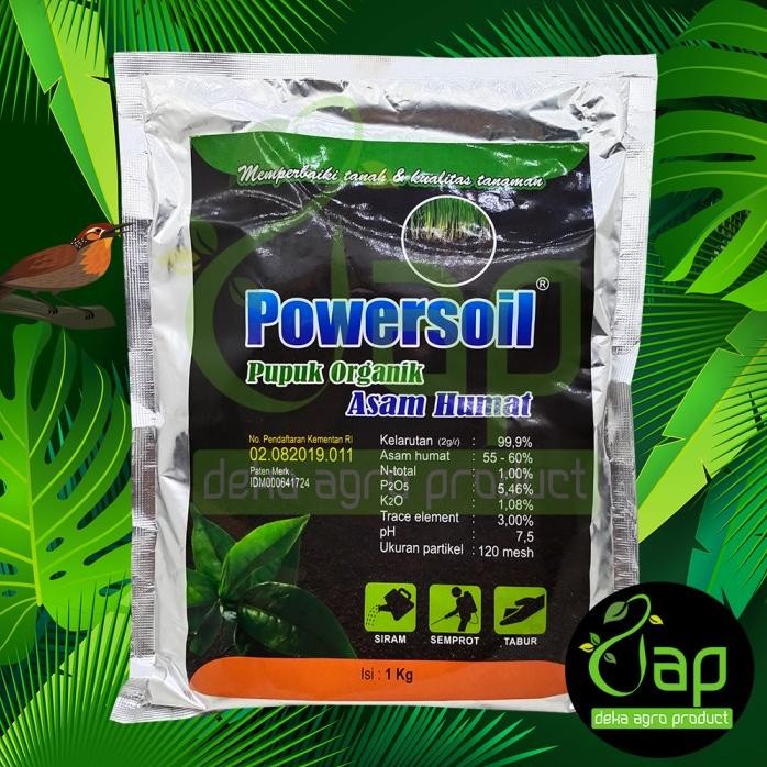 

Terlaris Pupuk Organik Dan Asam Humat Powersoil 1Kg