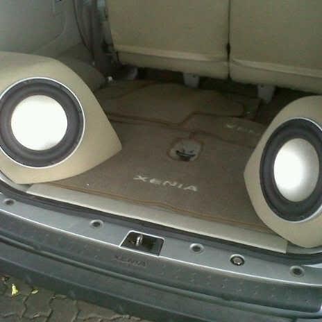 New custom audio box speaker avanza xenia