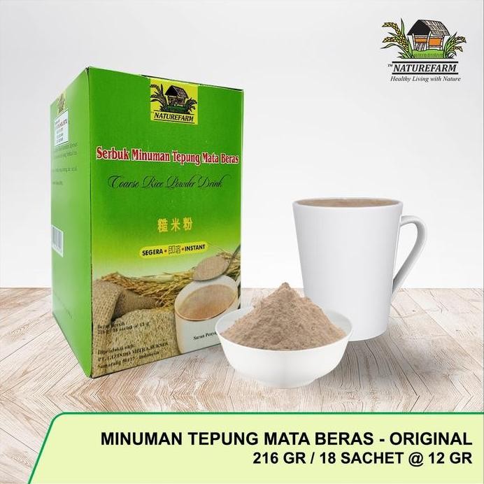 

Terlaris Minuman Tepung Mata Beras Sachet Naturefarm - 216 Gram