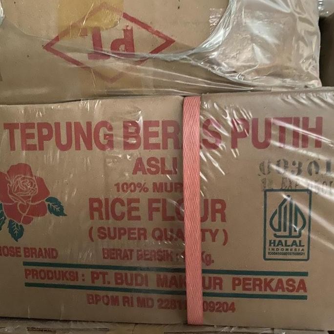 

Terlaris Tepung Beras Rosebrand 500Gram Dus