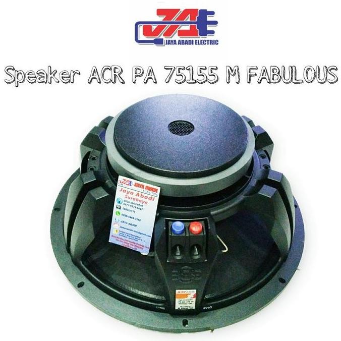 Asli Speaker ACR PA 75155 M FABULOUS 15 inch