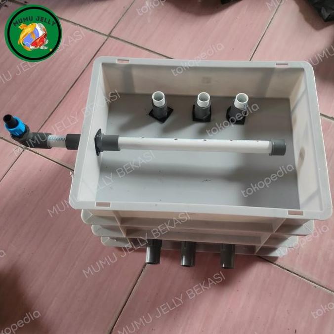 siap kirim trickle filter kolam koi 3 susun -xs tanpa media
