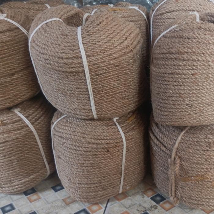 

Tali Tambang Goni Natural 6Mm Rollan (Isi 125 Yard ) Original Dan Terpercaya