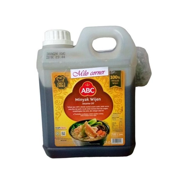 

EXP LAMA ABC MINYAK WIJEN JERIGEN 1 LITER BARU SESAME OIL TERLARIS