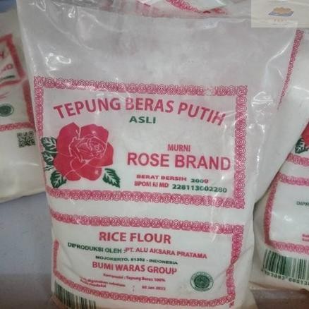 

Terlaris Tepung Beras Rosebrand 200Gr