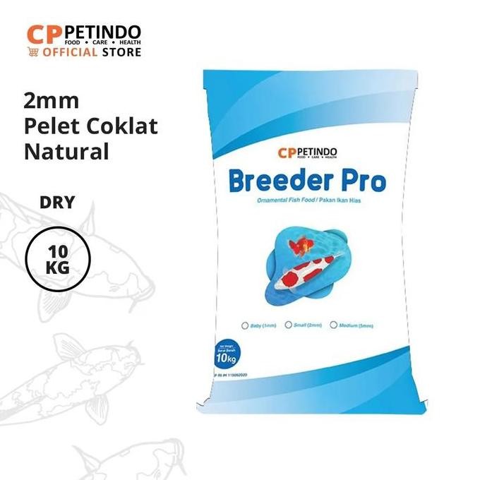 Terlaris Pelet Pakan Ikan Hias Koi Koki Breeder Pro 2 Mm 5 Mm 10 Kg Cp Karungan