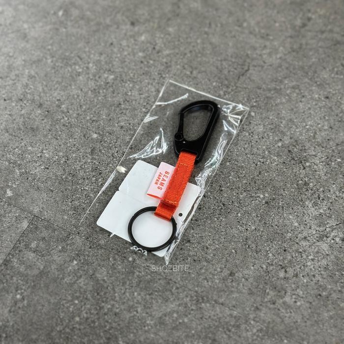 Beams Japan Orange Carabiner 100% Original Original Dan Terpercaya