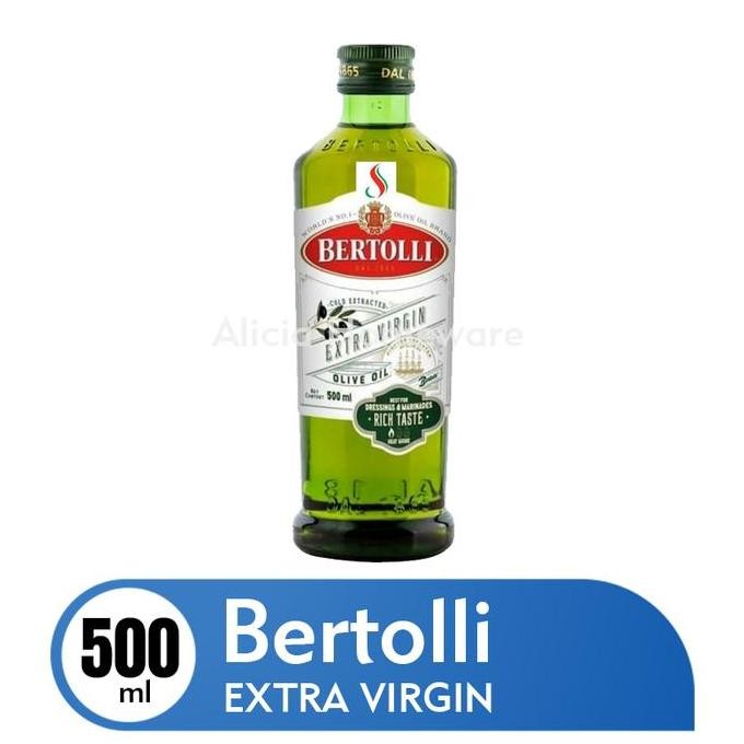 

EXP LAMA BERTOLLI OLIVE OIL MINYAK ZAITUN/ 500 ML/ 1 BOTOL