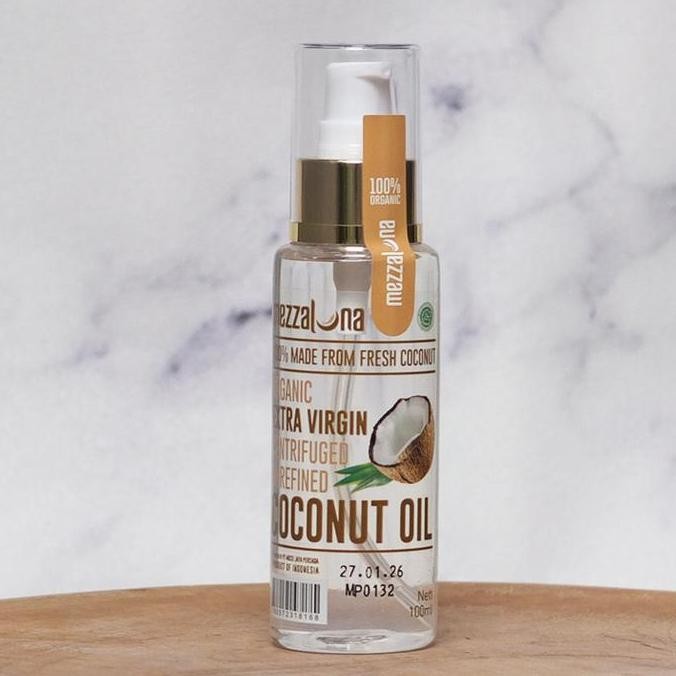 

EXP LAMA ORGANIC VCO MEZZALUNA 100ML PUMP / MINYAK KELAPA MURNI ORGANIK