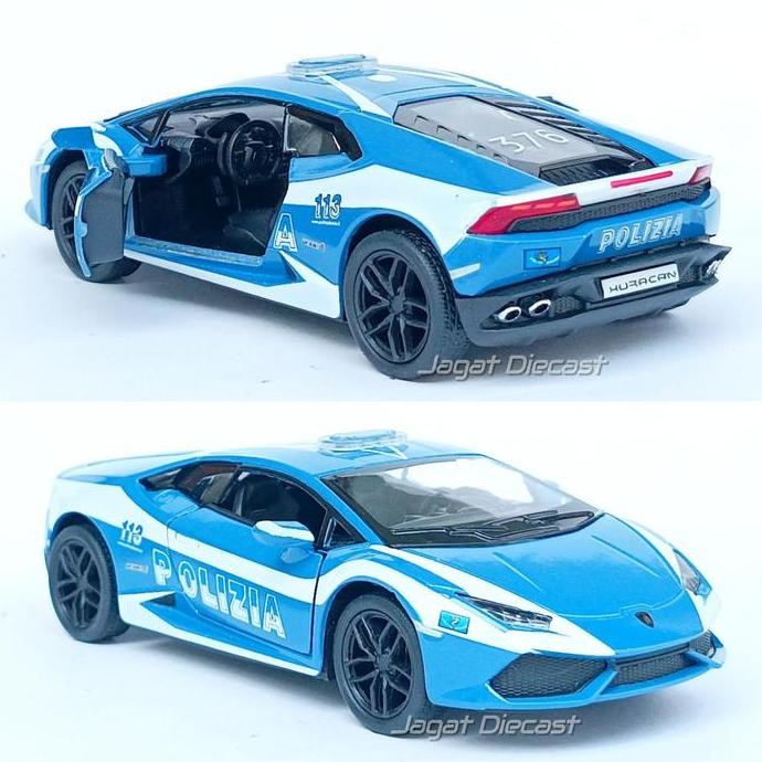 Kinsmart Lamborghini Huracan LP610-4 (Police) (KT5382P)