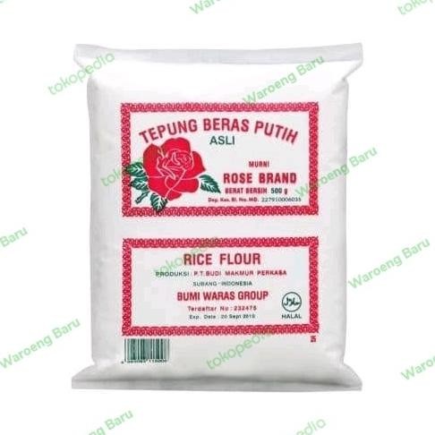 

Terlaris Tepung Beras Rose Brand 500Gr