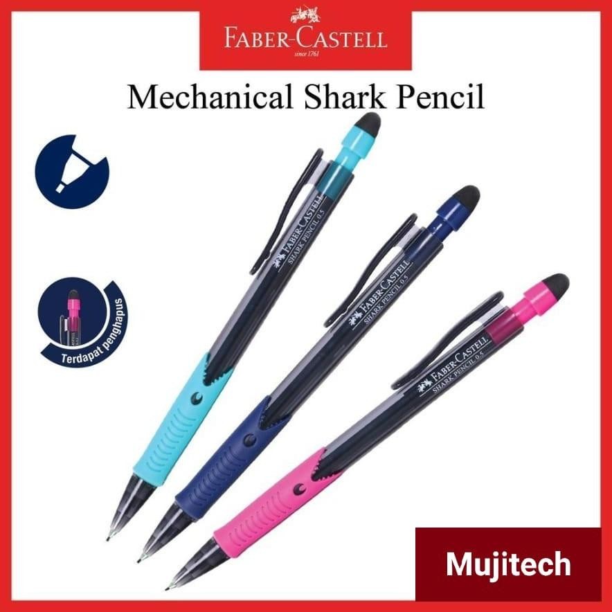 

CXV-38 gd-12 PENCIL 2B PENSIL MEKANIK SHARK MECHANICAL 0.5mm FABER CASTELL Terlaris Berkualitas