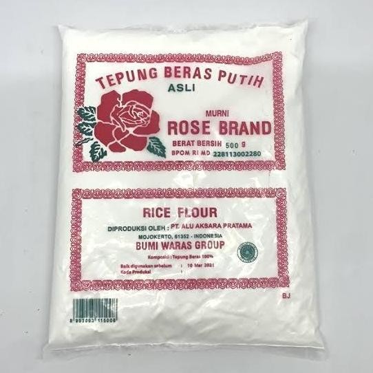 

Terlaris Tepung Beras Rose Brand 500Gr