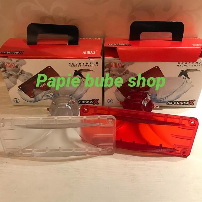 Asli Tweeter Audax AX 6000 WX Original Anti Air Anti Panas Terbaru Neodymium Magnet AX 6000 WX