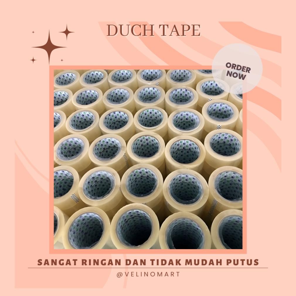 

Jg-56 Lakban Bening Abc Tape / Selotip / Lakban Bening Abc / Isolasi