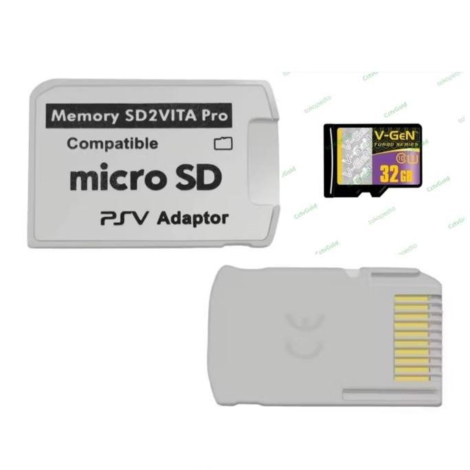 NEW Memory PS vita 128GB Micro SD + Adapter PS vita - SD2vita