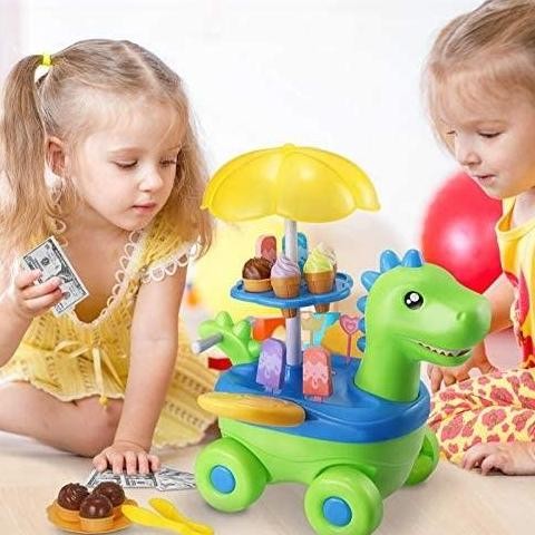 MAINAN ES KRIM DORONG KUDA