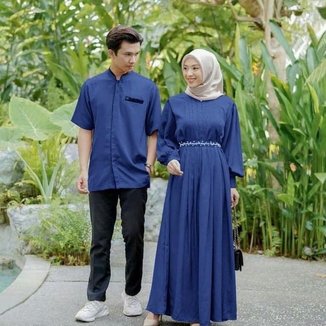 CP RELINE GAMIS COUPLE PREMIUM SHAKILA GAMIS COUPLE JUMBO BAJU COUPLE MuslimAH Muslim Panjang Pasang