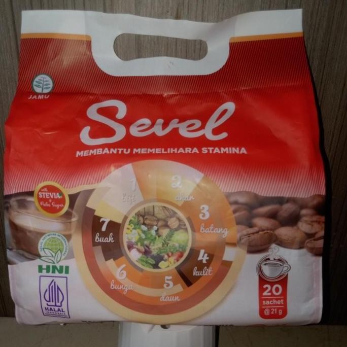 

ready stock kopi seven elemen (SEVEL) hni isi 20