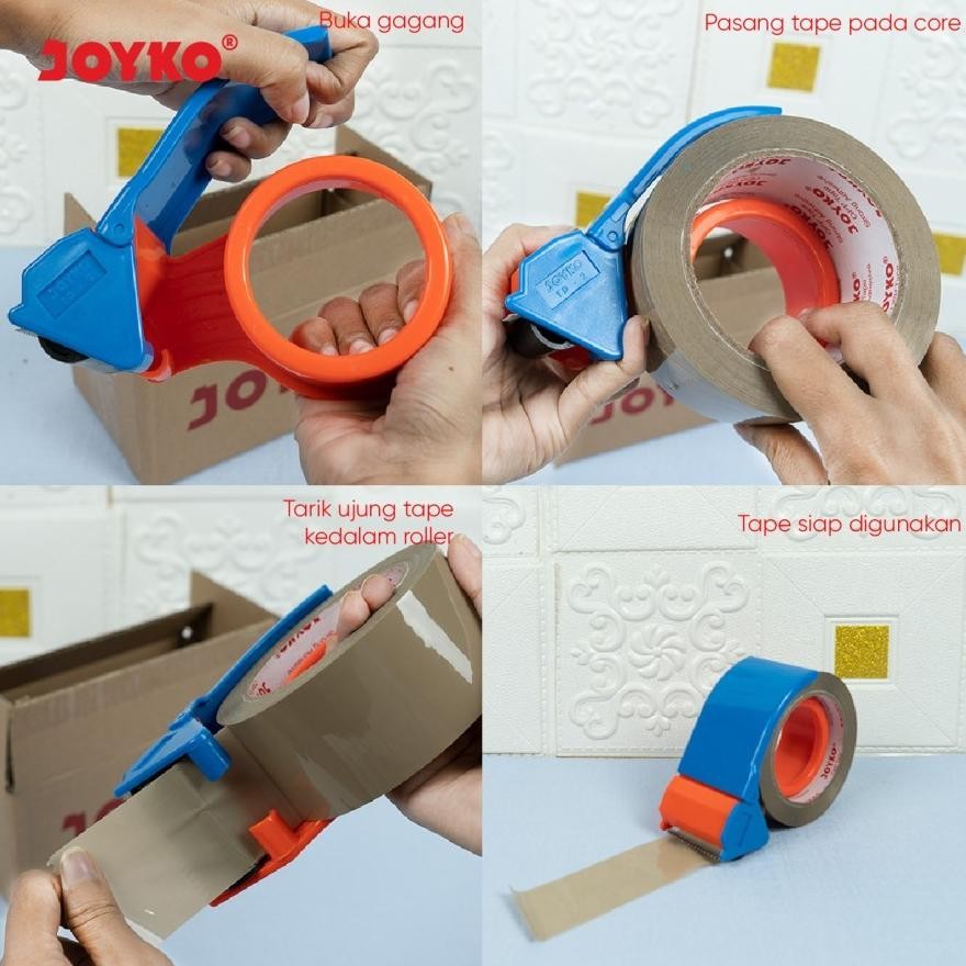 

gfd-6 WDM-2227 JOYKO TD-3 Super Blade Tape Cutter Dispenser Besi 3inch / 75mm - Rumah Alat Potong Lakban TD3 Sale Berkualitas
