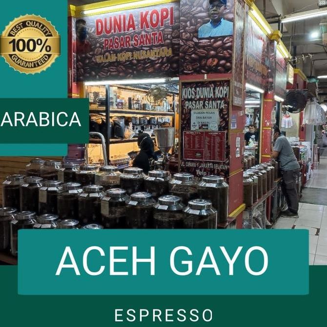 

ready stock Kopi Arabika Aceh Gayo Espresso 250 gram