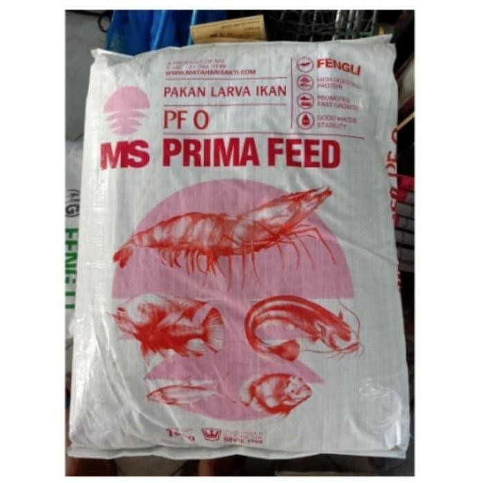 Terlaris Pf0 10Kg Pakan Pelet Makanan Larva Benih Ikan Ms Prima Feed Pf 0 10 Kg