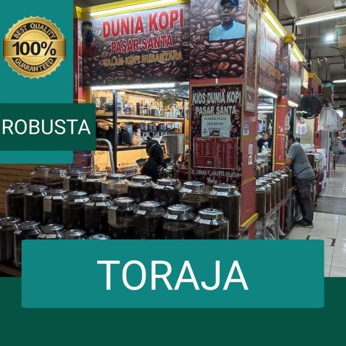 

ready stock Kopi Robusta Toraja 1 kg