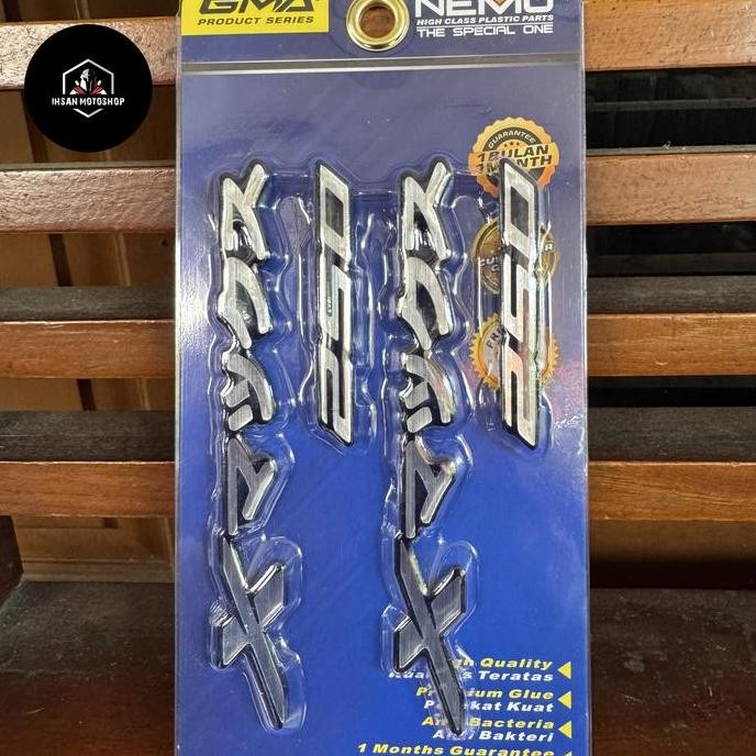 EMBLEM XMAX 250 RESIN JEPANG NEMO TULISAN JEPANG NEMO murah