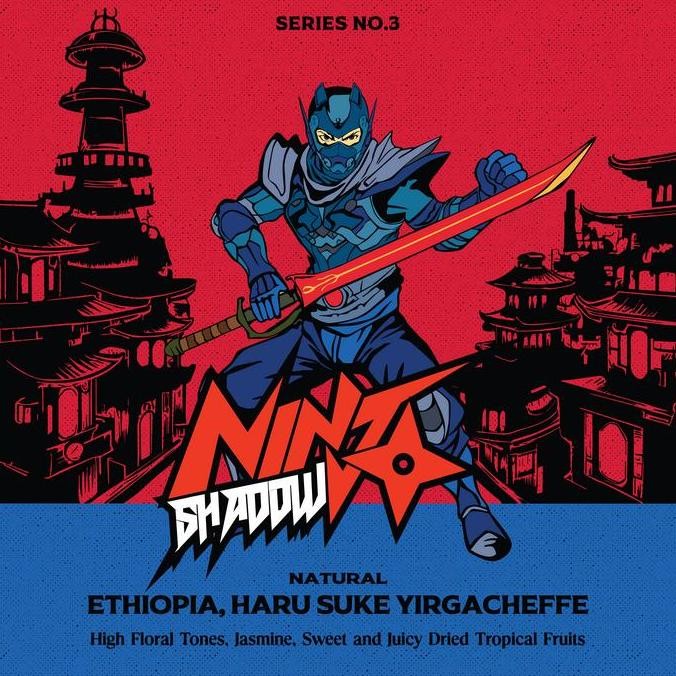 

ready stock Ethiopia Haru Suke Yirgacheffe - Ninja Shadow - Biji Kopi Arabika