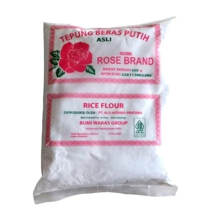 

Terlaris Tepung Beras Rose Brand 500 Gr