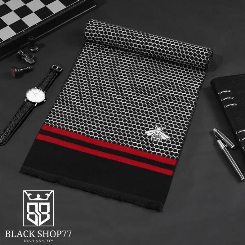 Scarf Syal Leher Musim Pria Wanita Syal Selendang Hangat