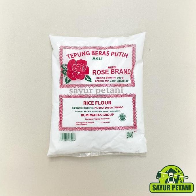 

Terlaris Tepung Beras Putih Rose