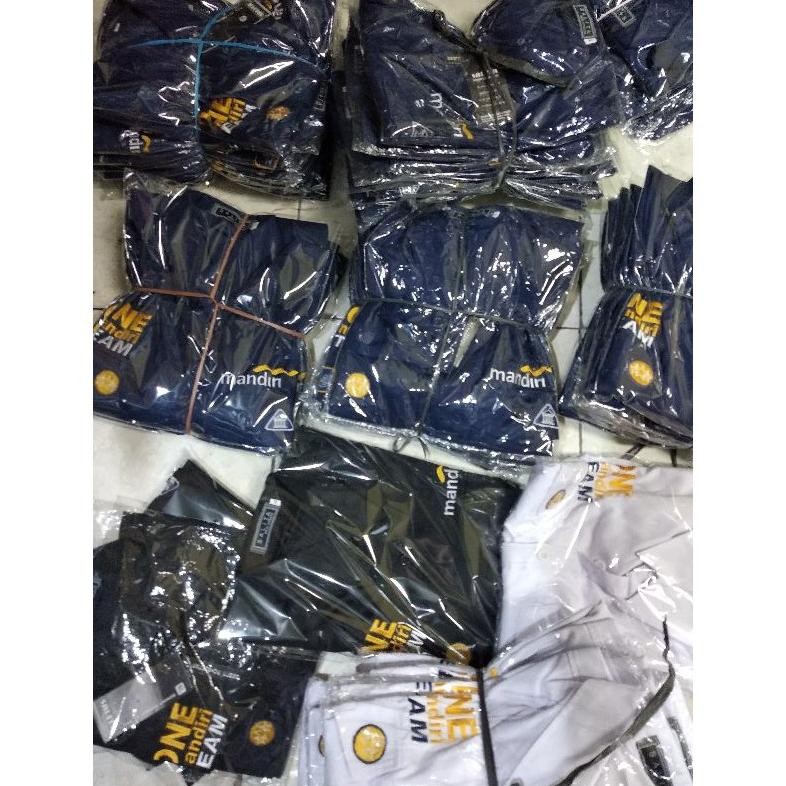 SPECIAL Seragam Bank Mandiri PDL Baju Mandiri Baju One Mandiri Team Ready Stok Tanpa Po fg-7