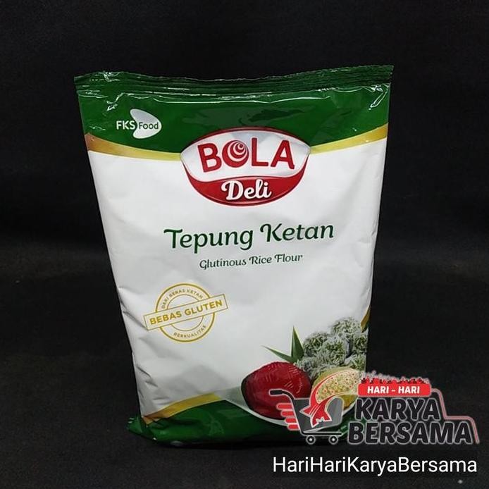 

Terlaris Tepung Beras Ketan Bola Deli 500Gr