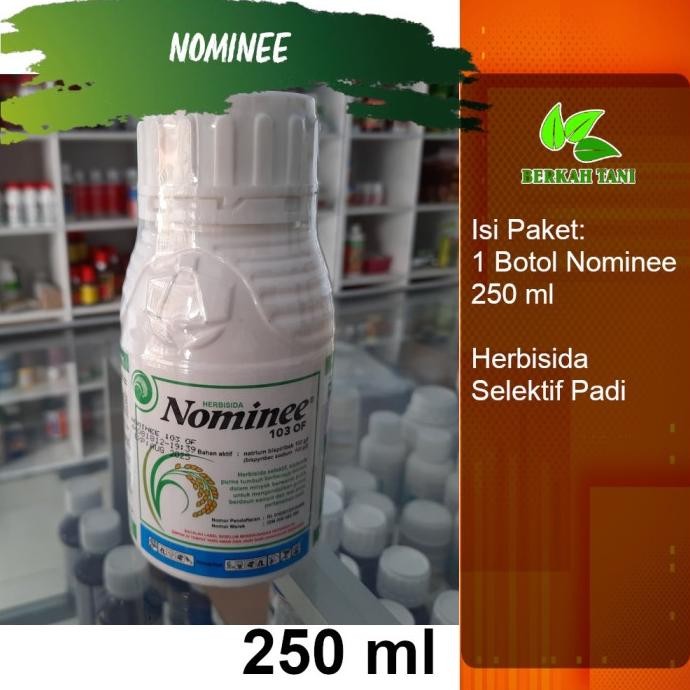 

Terlaris Nominee 250 Ml Herbisida Selektif Padi