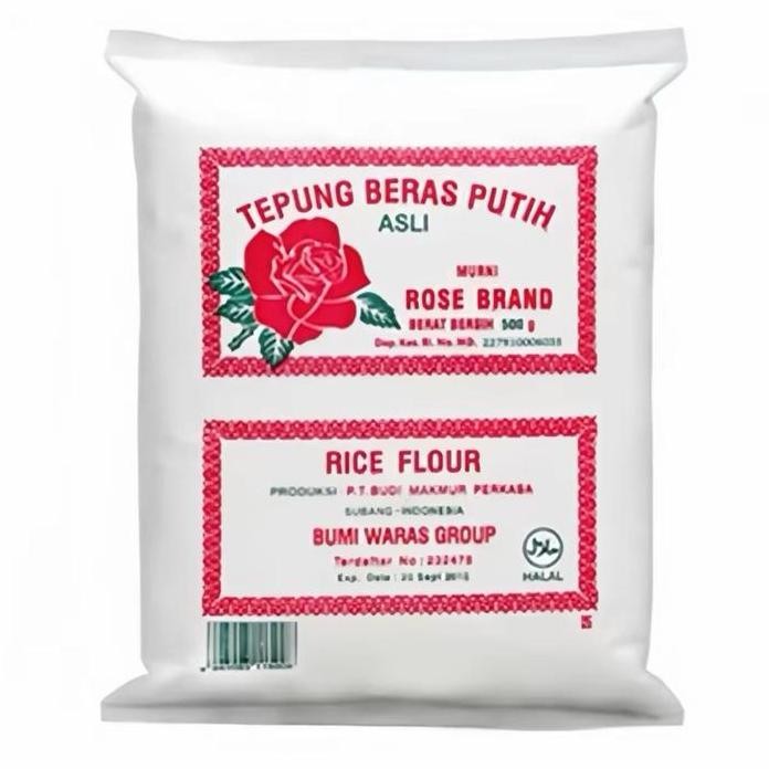 

Terlaris Tepung Beras Putih Premium Rose Brand 500 Gram - Food, Baking Bahan