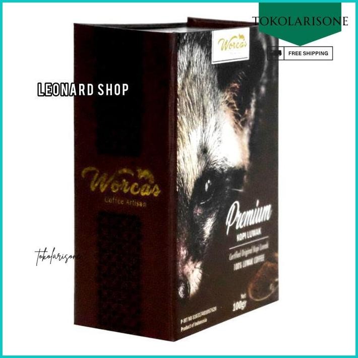 

KOPI LUWAK LIAR WORCAS PREMIUM CLASSIC BOX BIJI / BUBUK BEAN / GROUND