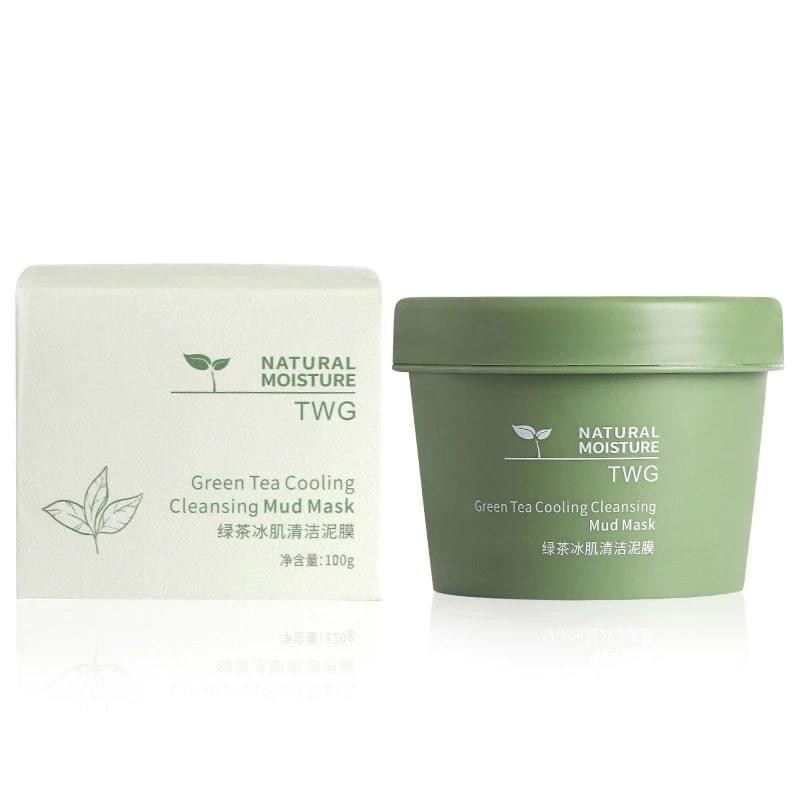 Twg Mask Green Tea Clay Mask Masker Wajah Green Tea Pore Clean Clay