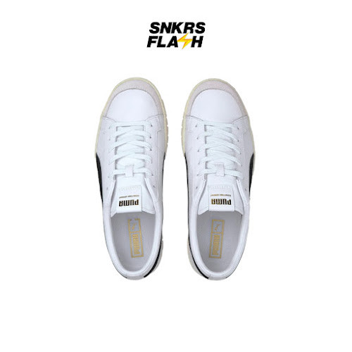 PUMA Ralph Sampson 70 Low Archive White Black Sepatu Sneakers Pria - 37496701 - Size 44