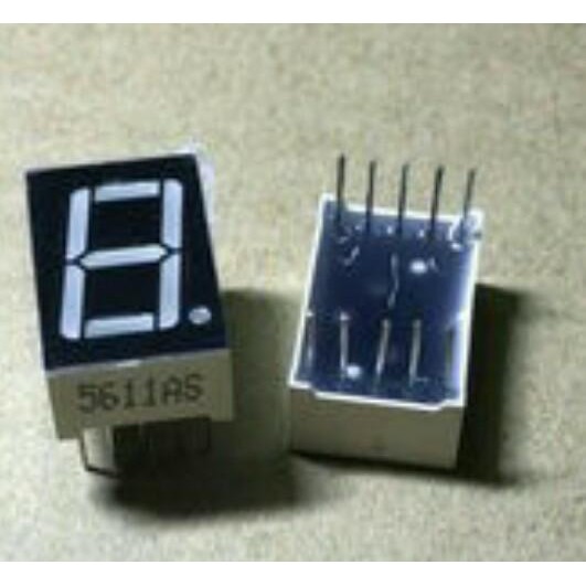 7 Segment LED Display Red Common Cathode 0.56" segmen
